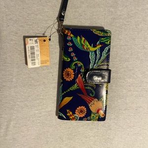 Patricia Nash Bird of Paradise Large Wallet Beautiful NWT Wristlet